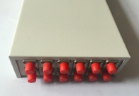 Mini Wall Outlet Fiber Distribution Box 4 / 8 / 12 Core FTTH Termination Box