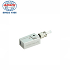 Anshi  ST UPC Square Bare Adapter Flange Temporary Succeeded OTDR Test Optic Fiber Coupler Connector