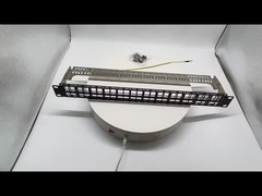 Réseau haute densité, 1U 48 Port Capacité RJ45 Panneau de déchargement