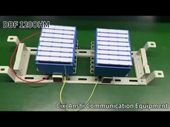 MPX286 16 systèmes 120 ohm Unité DDF avec 16*E1 19 pouces installé