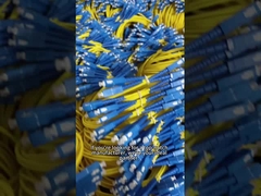 Production optique de corde de correction de fibre