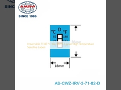 Étiquettes sensibles aux températures élevées de niveau 3
