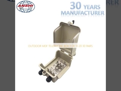 CABINE TÉLÉPHONIQUE EXTÉRIEURE EN MDF POUR 10 20 30 PAIRES