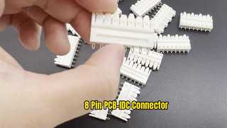 Bornier de connecteur IDC PCB de type 110 à 8 broches avec pas de 3,81 mm pour une électricité fiable