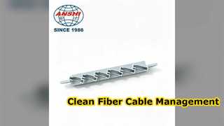 Organisateur de guide de fibre pour panneaux de brassage ODF
