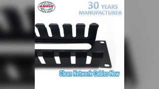 Rack Cable Manager 1U Organiser le réseau