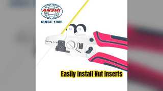 Outil d'installation et de retrait d'insert d'écrou portable