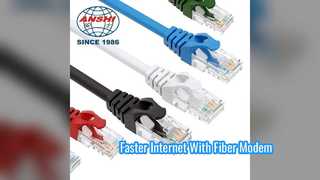 Modem fibre optique haut débit pour un Internet domestique fiable