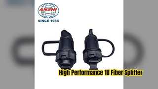 Solution de fibre de haute performance de diviseur de PLC de bâti de support 1U