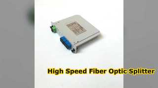 Séparateur PLC à fibre optique haute performance 1x8 pour FTTH