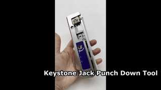 Outil de punch down pour les prises réseau