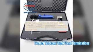Kit d'outils de poinçonnage de 10 paires pour panneaux de brassage de télécommunications