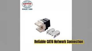 Connecteur de câble réseau fiable CAT6 UTP Keystone Jack