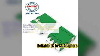 Adaptateur fibre optique LC vers SC Connectivité FTTx fiable