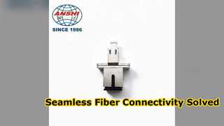 Adaptateur fibre hybride SC vers LC, connectivité réseau fiable