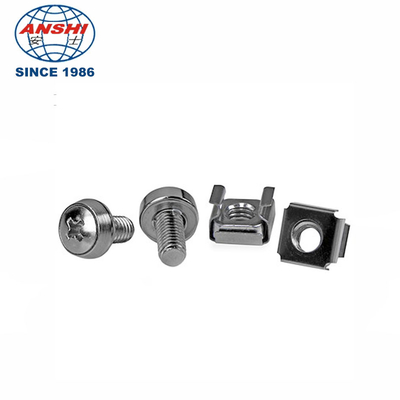 M6 Mounting Screws and Cage Nuts  Server Rack Accessories