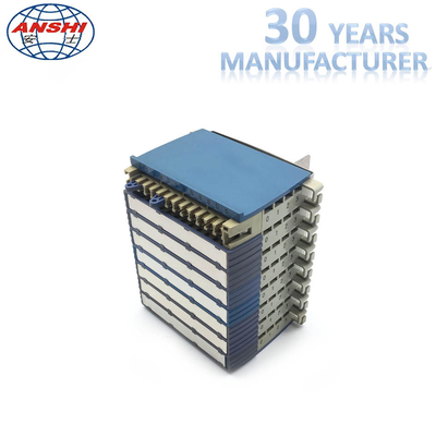 MPX286-16 120 couleur bleue et blanche de cadre de distribution de Digital de bâti de mur d'unité de système de l'ohm 16