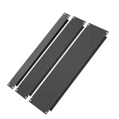 Armoire noire 6U avec panneaux aveugles blancs 1U 2U 3U 4U pour serveur et télécommunications