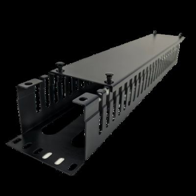 Rack de gestion de câbles métalliques efficace avec conception de verrou innovante