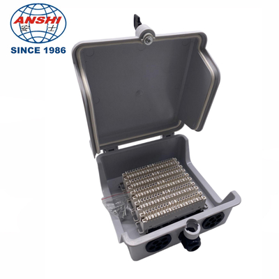 Boîtier de distribution téléphonique 50 paires pour utilisation intérieure et extérieure, pour module LSA 50 paires