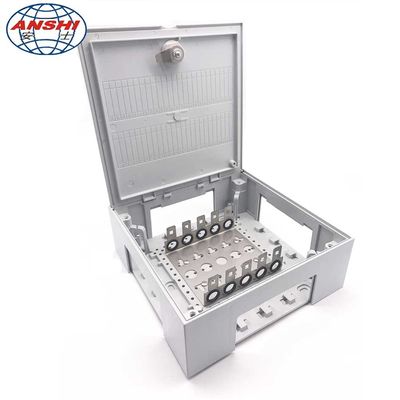 50 paires Boîte de jonction de type intérieur Royaume-Uni couronne Boîte de distribution à bande pour câble téléphonique en cuivre