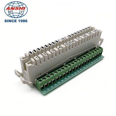 Modules détachables à 20 pôles avec circuits imprimés, 10 paires de circuits électroniques de déconnexion ou de commutation, assemblage de modules détachables
