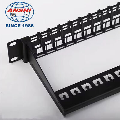 19 Inch 1U 48 Port UTP Unloaded Blank Network Patch Panel Unshielded Rack Mount Patch Panel
