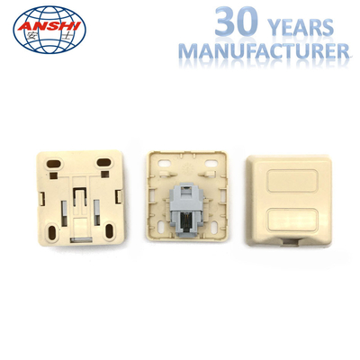 Usinez le mur rempli de gel extérieur libre Jack de téléphone de la cabine téléphonique de support RJ11 6P2C IDC